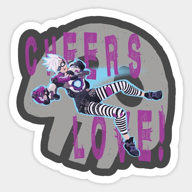 Ultraviotracer Sticker by kisasunrise